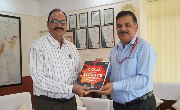 Copy of book presented to CMD, MECL